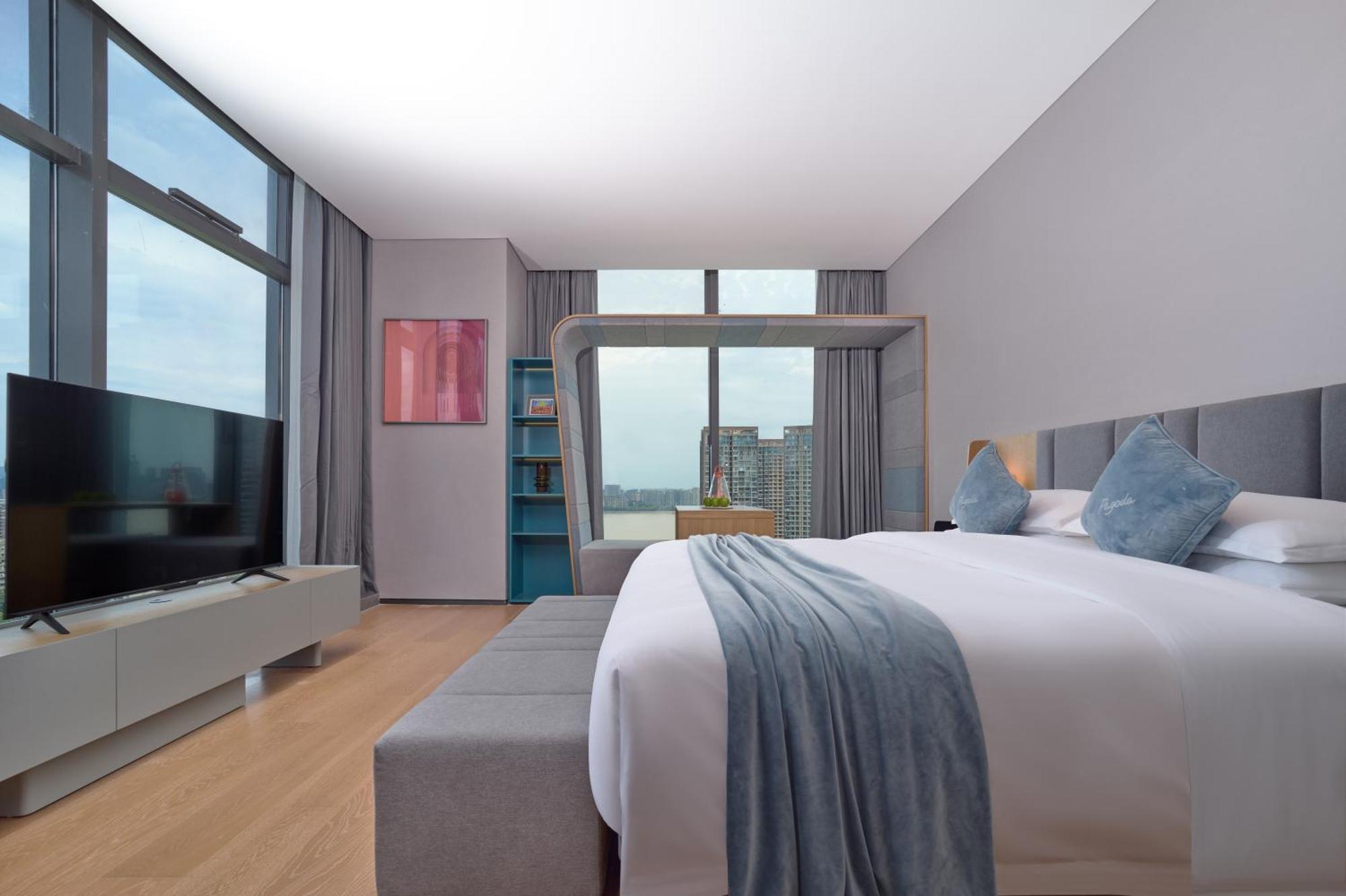 Pagoda Hotel Hangzhou Binjiang Εξωτερικό φωτογραφία